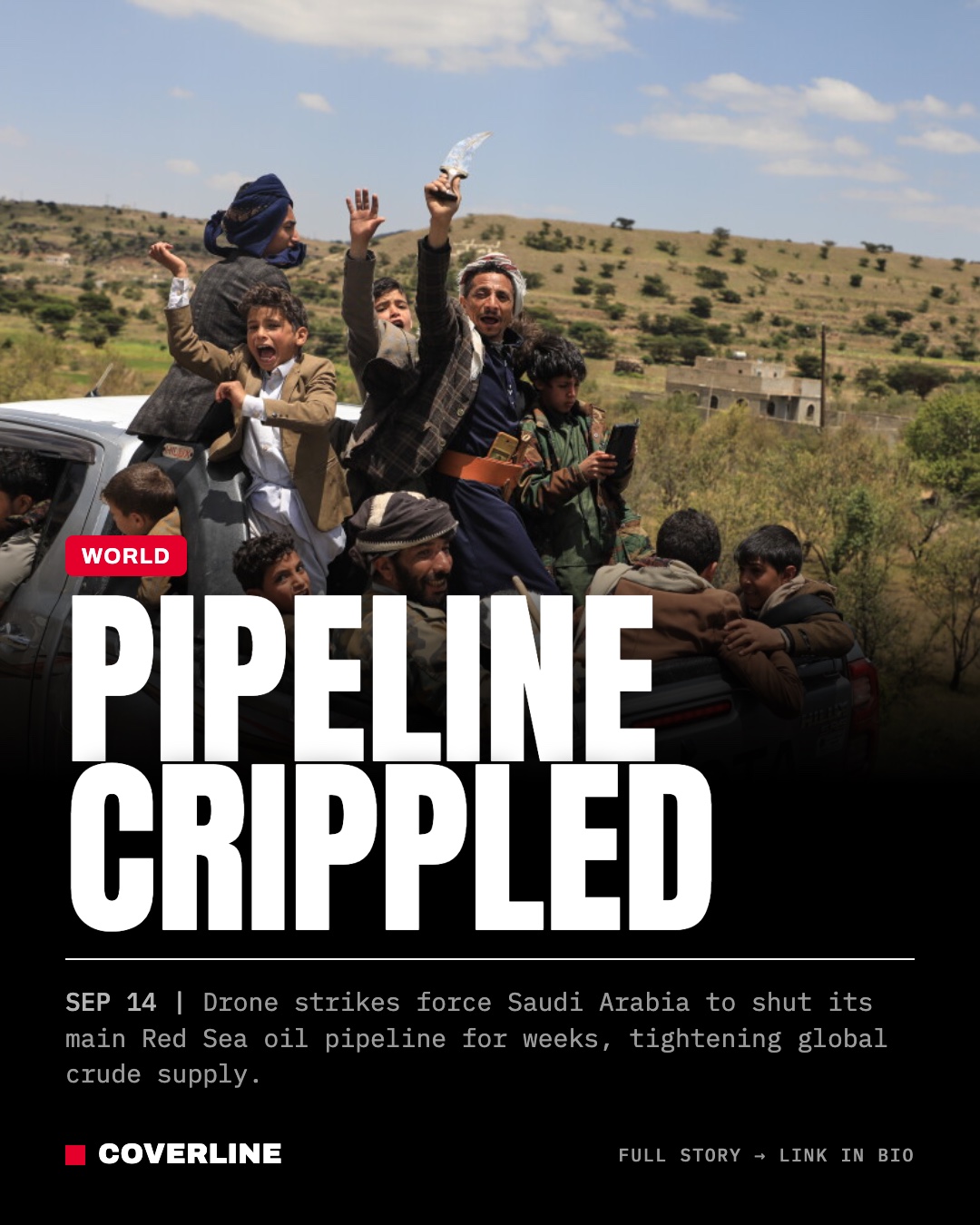 Pipeline Crippled
