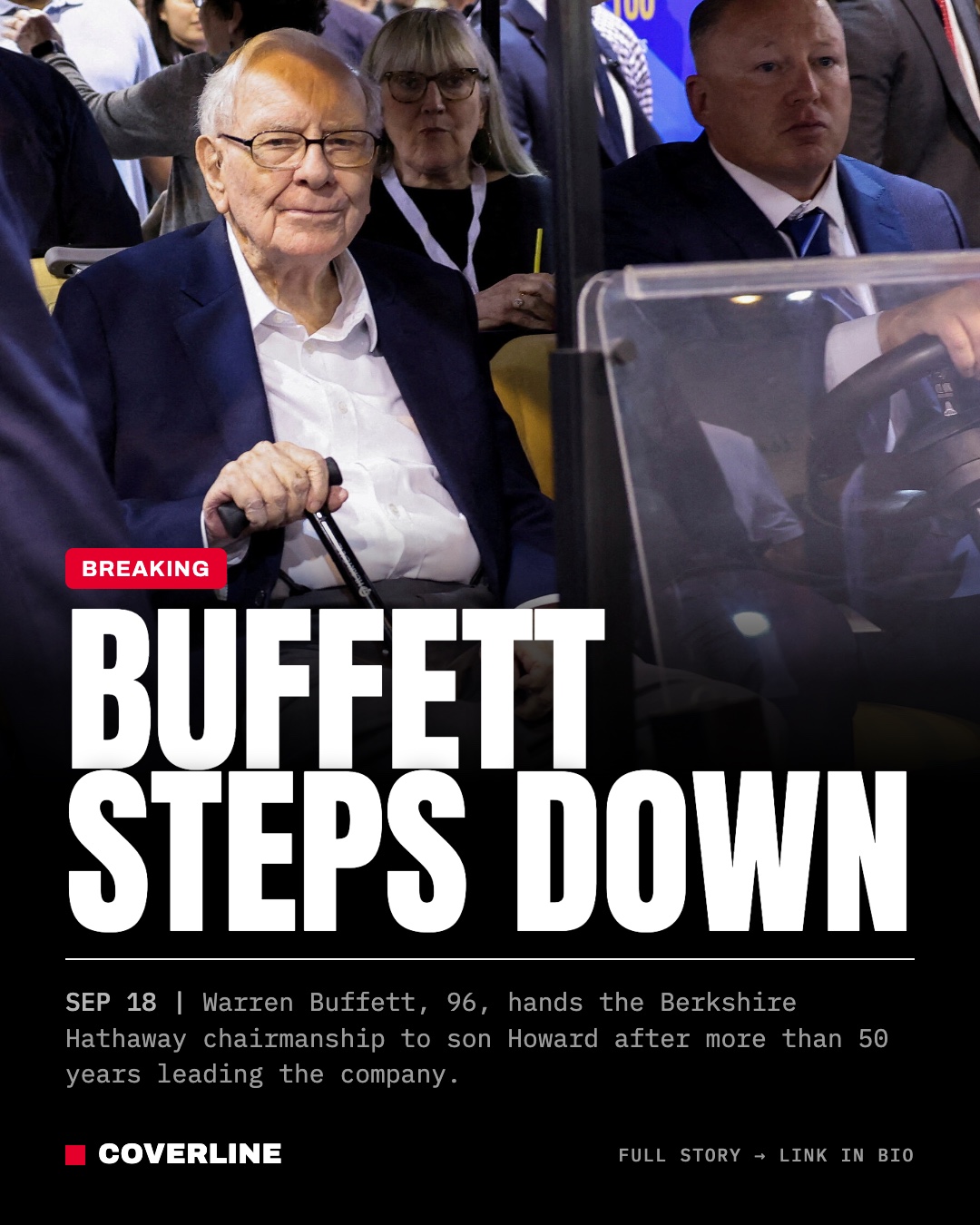 Buffett Steps Down